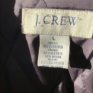 Jcrew suede brown jacket